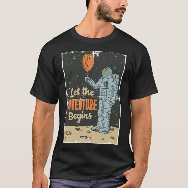 Camiseta Que Empiece La Aventura (Anverso)