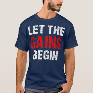 Camiseta Que Empiecen Las Ganancias Formación Gimnasio Ba D
