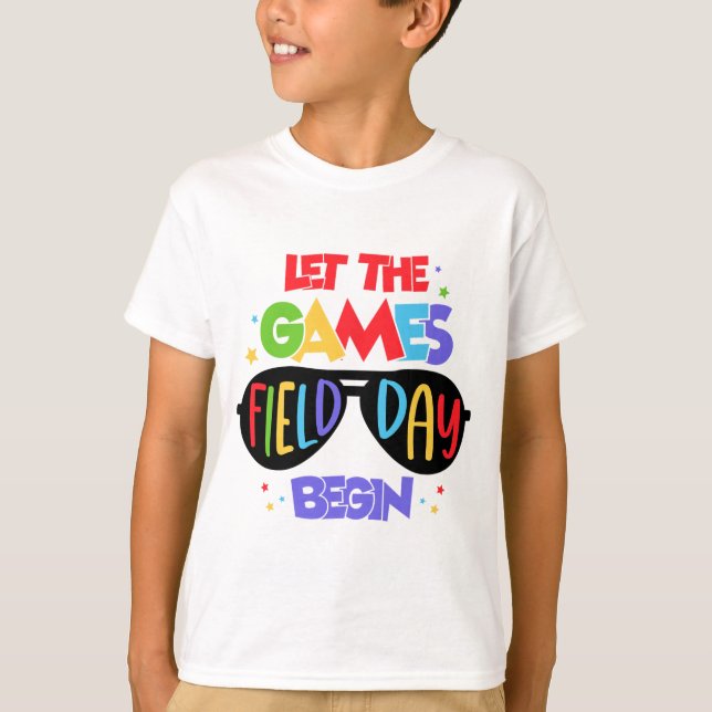 Camiseta Que Empiecen Los Juegos El Día De Campo El Último  (Anverso)