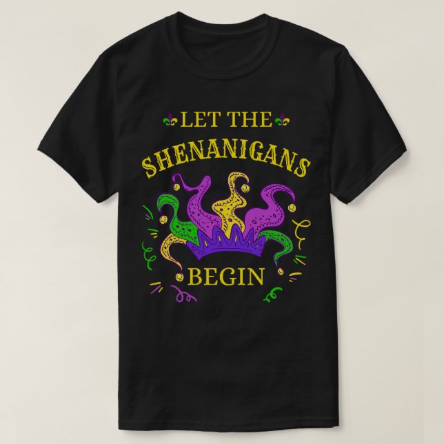 Camiseta Que empiecen los Shenanigans III (Diseño del anverso)
