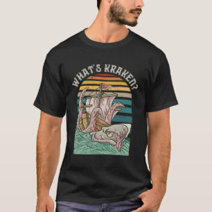 Camiseta ¿Qué Es El Buque De Vela Kraken Octopus Sea Monste