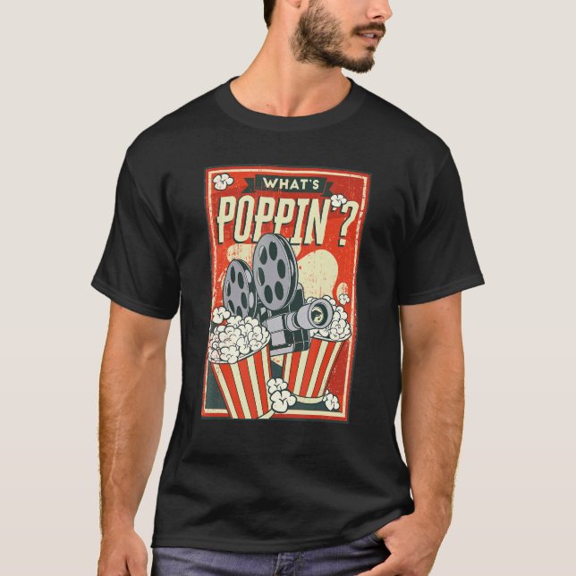 Camiseta ¿Qué es el Cine de Poppin? (Anverso)