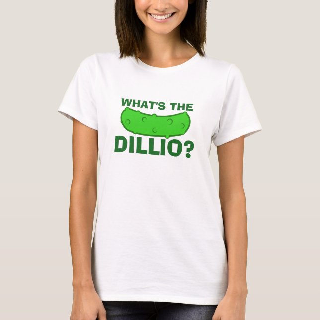 Camiseta ¿Qué es el Dillio? (Anverso)