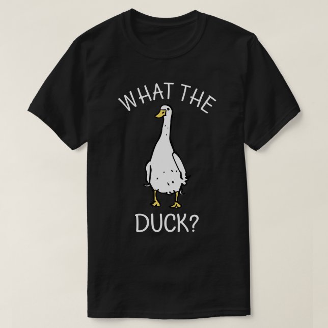 Camiseta Qué es el pato (Diseño del anverso)