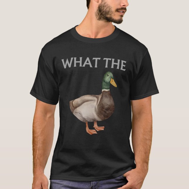 Camiseta Qué es el pato (Anverso)