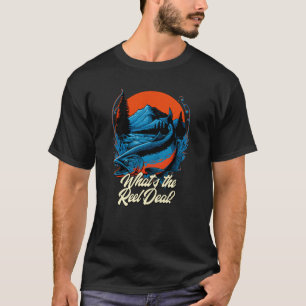 Camiseta ¿Qué es el pescador de la laguna Pesquera Reel Dea