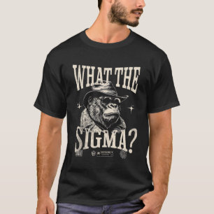 Camiseta ¿Qué Es El Sigma? Ironic Meme Brainrot