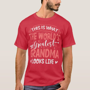 Camiseta ¿Qué es la abuela más grande del mundo?