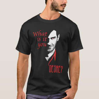 Camiseta ¿Qué Es Lo Que Deseas Superpoderes De Lucifer Morn