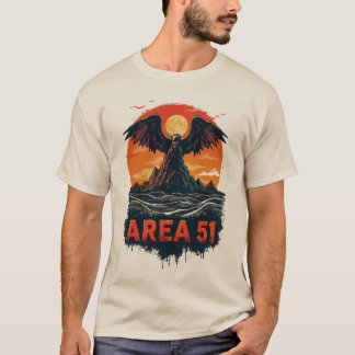 Camiseta ¿Qué Es Lo Que Realmente Vigila El Área 51?