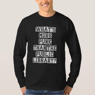 Camiseta ¿Qué es más Punk que la oferta graciosa de la Bibl