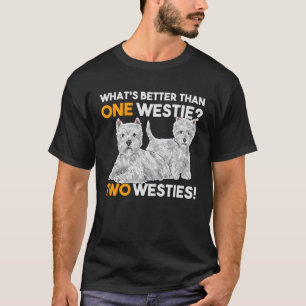 Camiseta Qué es mejor que un blanco de la región occidental