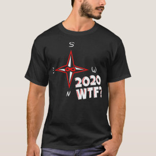 Camiseta Qué es neto en la brújula de Upside down 2020