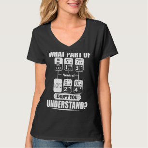 Camiseta ¿Qué es parte de no estar en el Stand Truck?