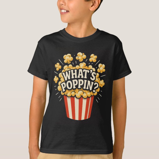Camiseta Qué es Poppin (Anverso)