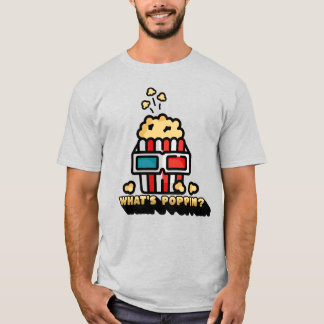 Camiseta ¿Qué es Poppin' Popcorn Pun