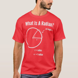 Camiseta ¿Qué es una matemática radiante?