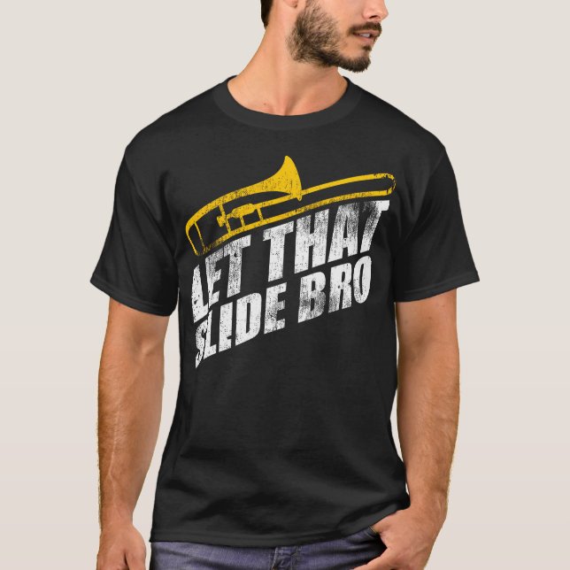 Camiseta Que Esa Banda De Diapositiva - Graciosa Banda De T (Anverso)