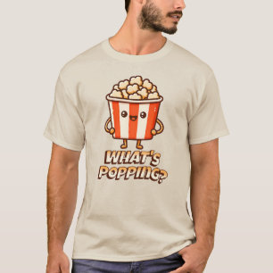 Camiseta ¿Qué está pasando con Kawaii Popcorn?