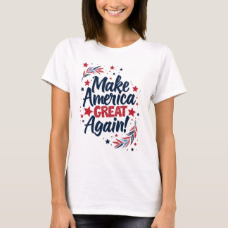Camiseta ¡Que Estados Unidos vuelva a ser grande!
