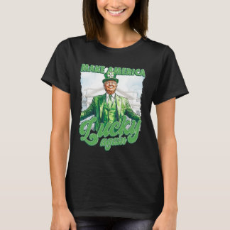 Camiseta Que Estados Unidos vuelva a tener suerte antes del