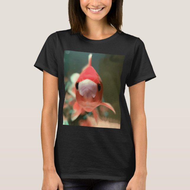 Camiseta ¿Qué estás mirando pez dorado (Anverso)