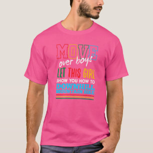 Camiseta Que Este Chica Le Muestre Cómo Funny La Bicicleta 