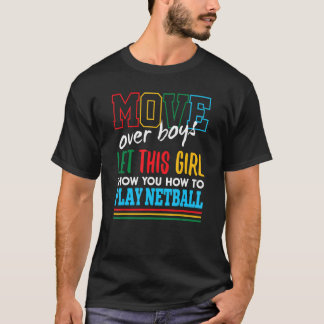 Camiseta Que Este Chica Le Muestre Cómo Jugar A Netball Div