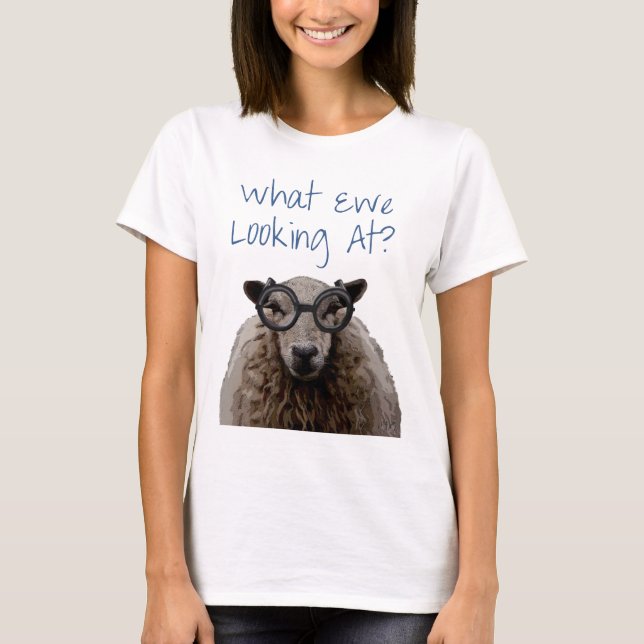 Camiseta Qué Ewe Mirando (Anverso)