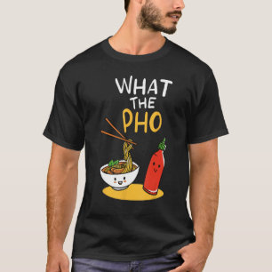Camiseta Qué fideos Pho Ramen