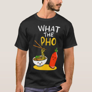 Camiseta Qué fideos Pho Ramen