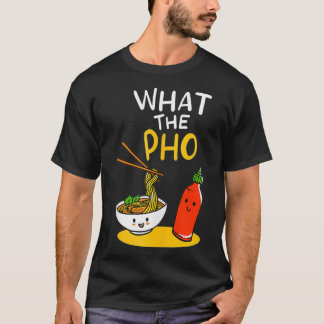 Camiseta Qué fideos Pho Ramen