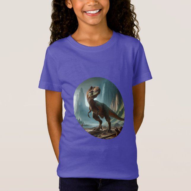 Camiseta "¿Qué fue ese ruido?" Dino Chica (Anverso)