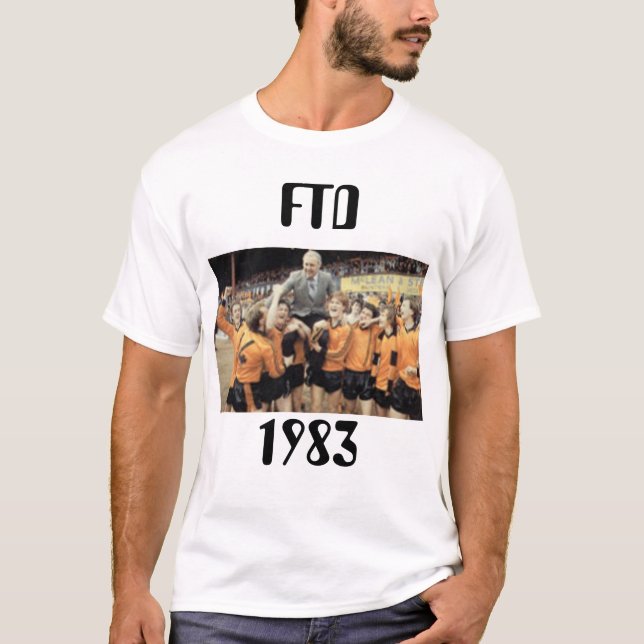 Camiseta que gana del título de FTD 1983 (Anverso)
