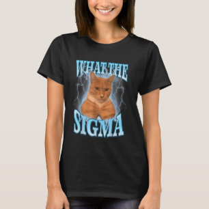 Camiseta Qué gato meme de Sigma
