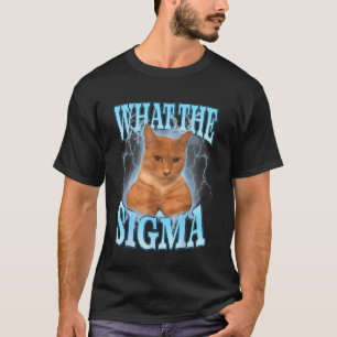 Camiseta Qué Gato Meme Sigma
