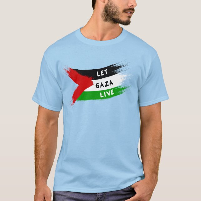 Camiseta Que Gaza viva (Anverso)