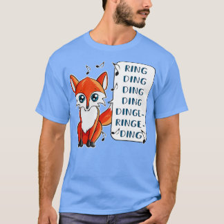 Camiseta Qué gracioso que dice el Fox Lover Tee Gift
