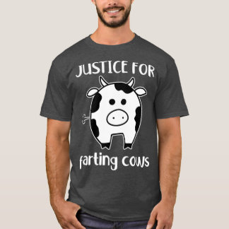 Camiseta Qué gracioso que las vacas se burlen del cambio cl