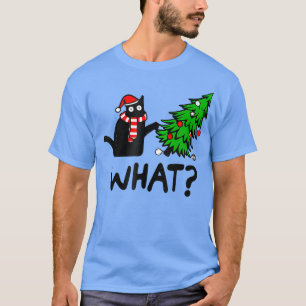 Camiseta Qué graciosos Navidades Cat Lover Regalos Xmas