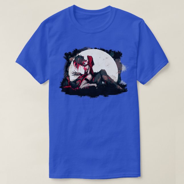 Camiseta Qué grandes dientes tienes (Diseño del anverso)