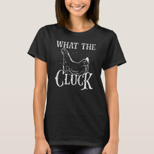 Camiseta Qué granjero amante de las gallinas de patio trase