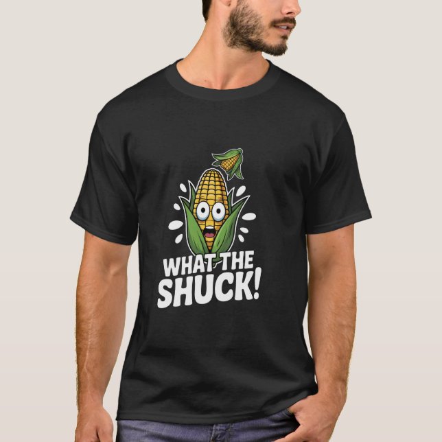 Camiseta Qué Granjero de Maíz Deshojado (Anverso)
