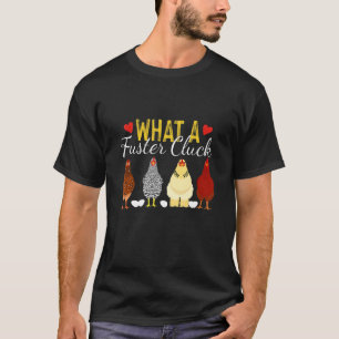 Camiseta Qué Granjero De Pollos De Pollo De Polvo