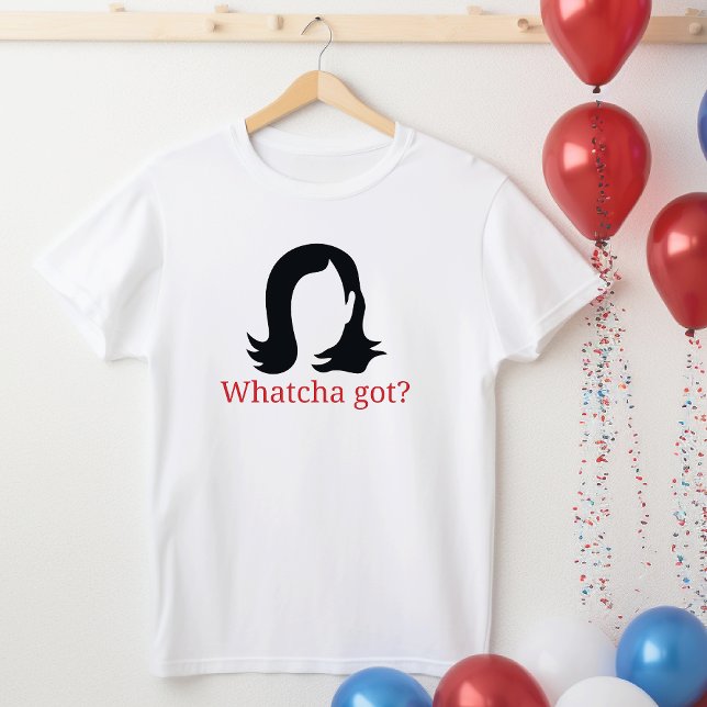Camiseta ¿Qué ha conseguido Kamala Harris 2024 Señora Presi (Subido por el creador)
