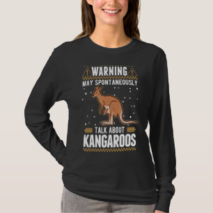 Camiseta Que Hable Espontáneamente De Kangaroos