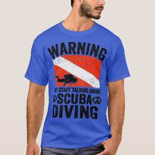 Camiseta Que hablemos de buceo en submarinismo con buzos de