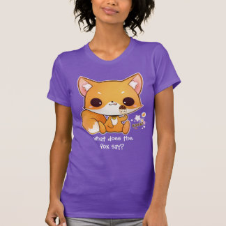 Camiseta Qué hace el zorro diga