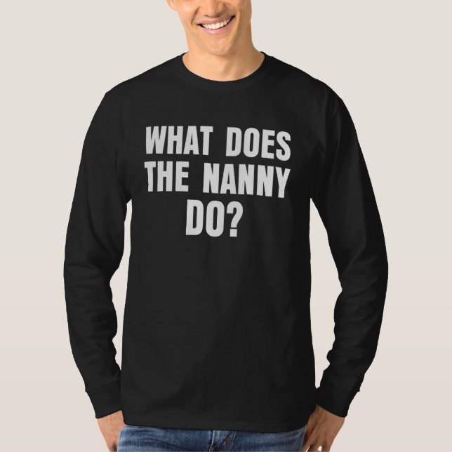 Camiseta ¿Qué Hace La Niñera 7? (Anverso)