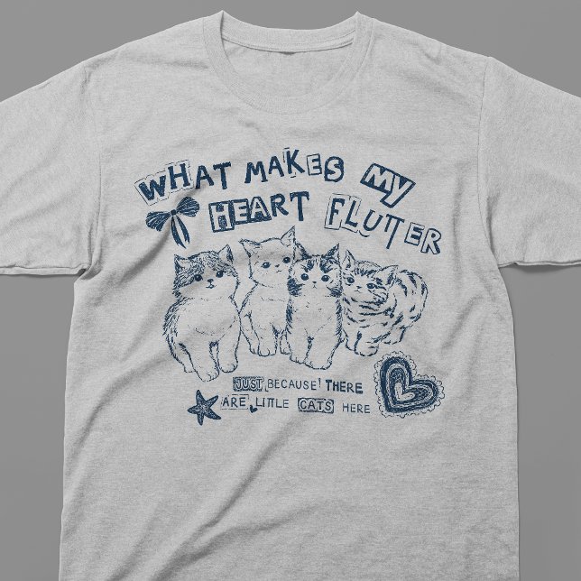 Camiseta Qué hace que mi corazón lata (Subido por el creador)